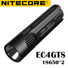 Nitecore EC4GTS 1800流明 高性能雙鋰電手電筒 LED