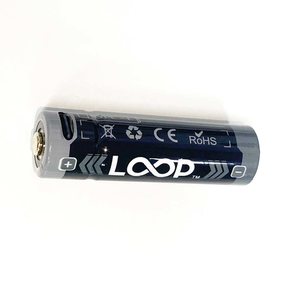 LOOP GEAR 920mAh 14500 鋰電池 Type-C 內建保護板 SK03系列可用